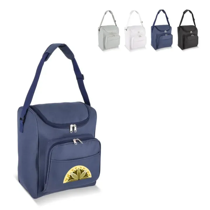 R-PET 600D Cooler bag 26 x 19 x 34cm 13L - LT95394 (gadzety reklamowe)